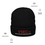 VSEC Ribbed knit beanie