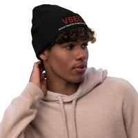 VSEC Ribbed knit beanie