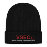 VSEC Ribbed knit beanie