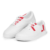 Men’s lace-up canvas shoes