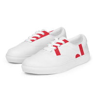 Men’s lace-up canvas shoes